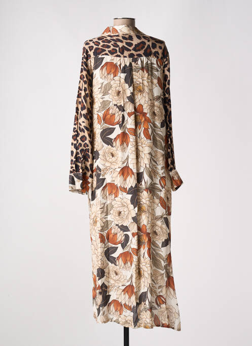 Rochie lungă bej CECILE WANG femeie