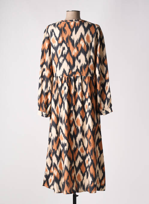 Rochie lungă portocaliu C'EST BEAU LA VIE femeie