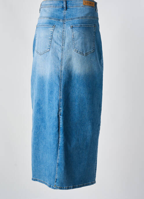 Fustă lungă albastru ICHI femeie