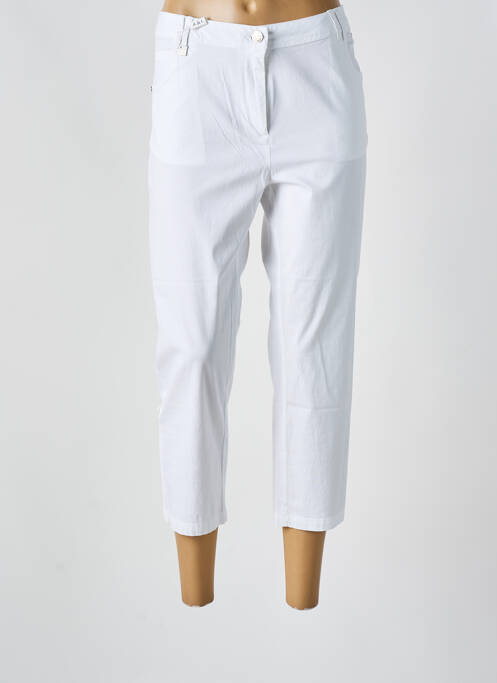 Pantalon trei sferturi alb AGATHE & LOUISE femeie