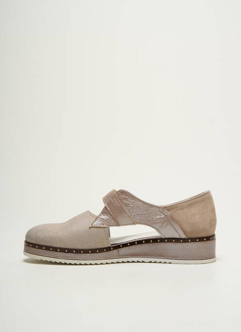 Sandale/Pantofi decupați bej PHILIPPE MORVAN femeie