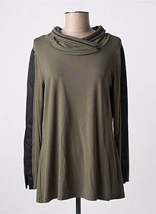 Top verde MALOKA femeie