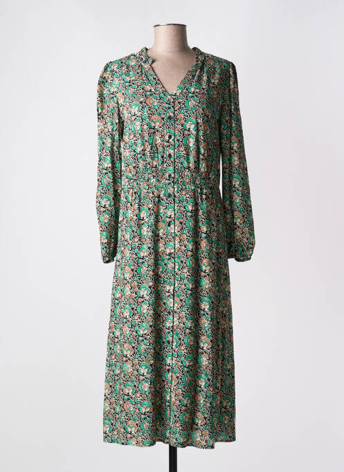 Rochie lungă verde C'EST BEAU LA VIE femeie