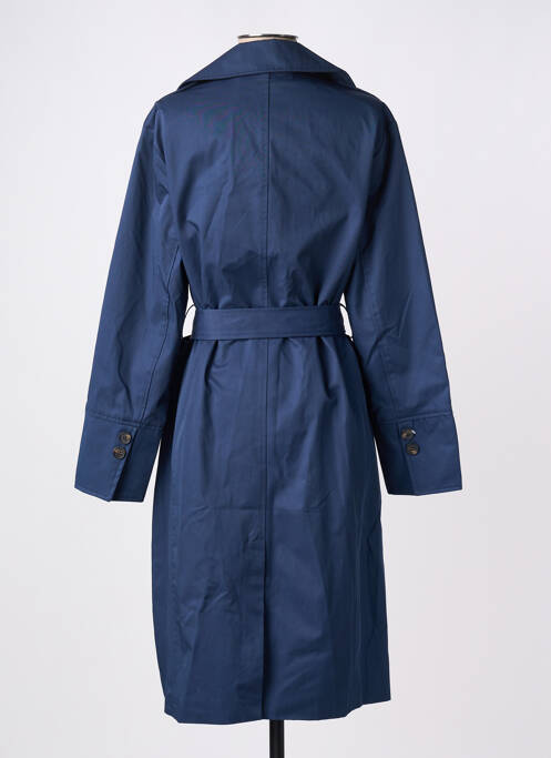 Trench croială cambrată fără glugă albastru CREAM femme