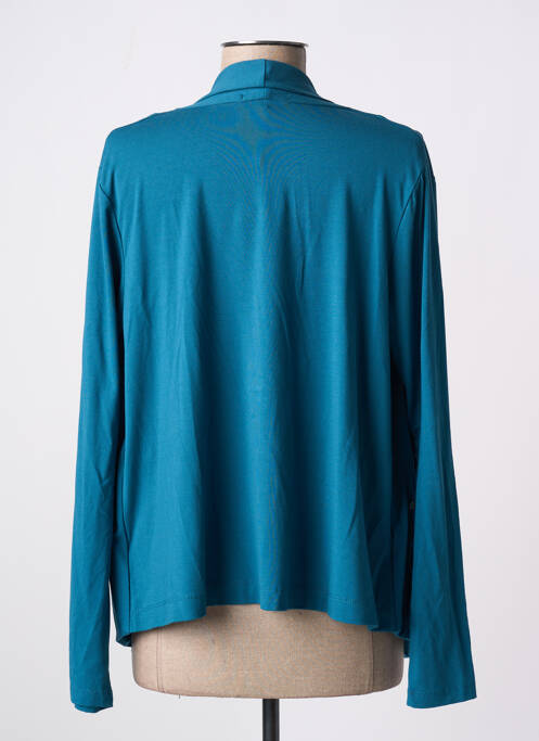 Vestă cu mâneci lungi albastru MALOKA femeie