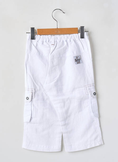 Pantalon trei sferturi alb BERLINGOT băiat