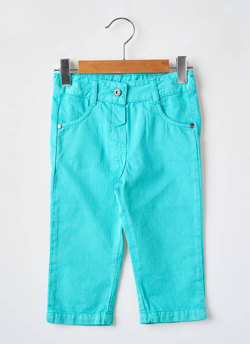 Pantalon drept albastru BERLINGOT fată