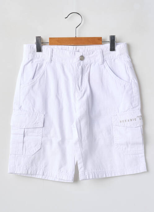 Bermudă alb P'TITES CANAILLES băiat