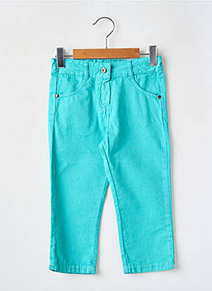 Pantalon drept albastru BERLINGOT fată