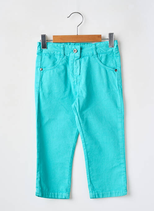 Pantalon drept albastru BERLINGOT fată