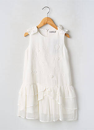 Rochie midi alb MAYORAL fată