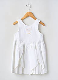 Rochie midi fără mâneci fără mâneci alb TAPIOCA fille