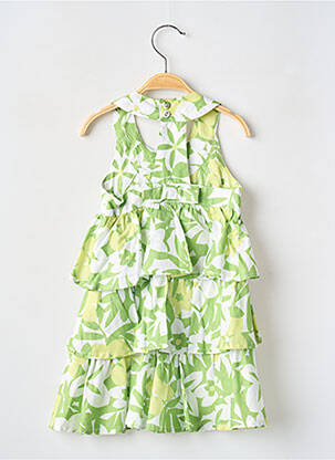 Rochie midi fără mâneci fără mâneci verde MAYORAL fată