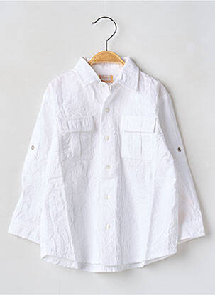 Cămașă cu mâneci lungi alb TAPIOCA băiat
