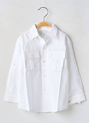 Cămașă cu mâneci lungi alb TAPIOCA băiat