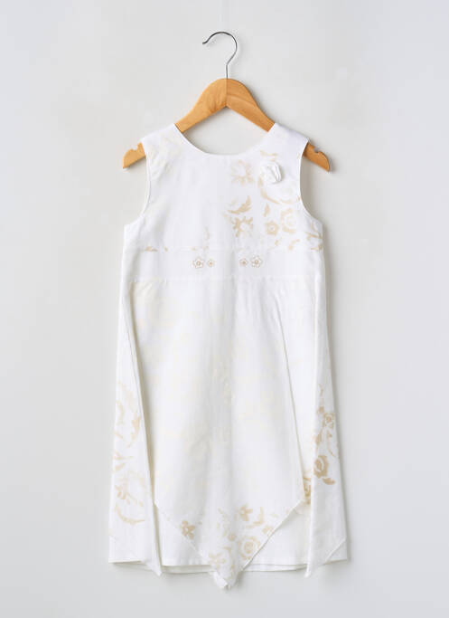 Rochie midi bej POMME FRAMBOISE fată