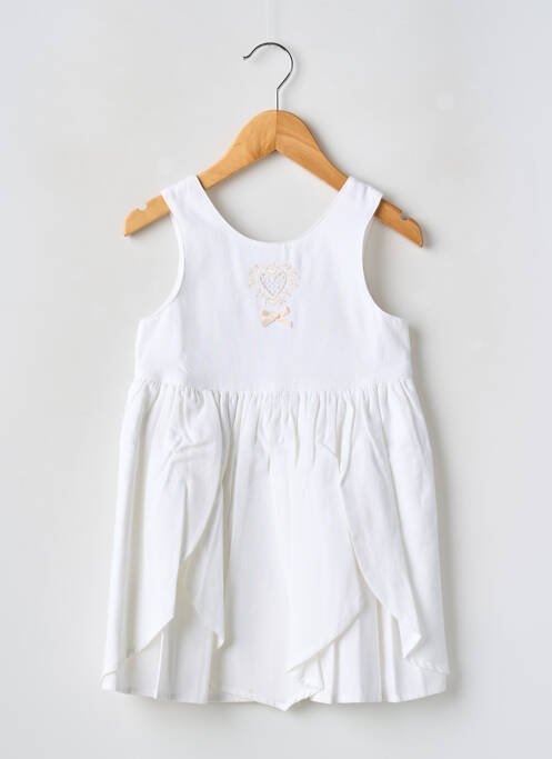 Rochie midi alb TAPIOCA fată