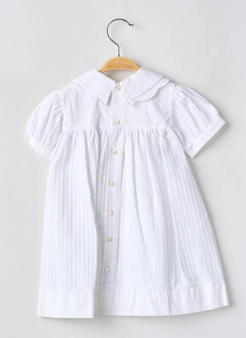 Rochie midi alb LAPIN BLEU fată