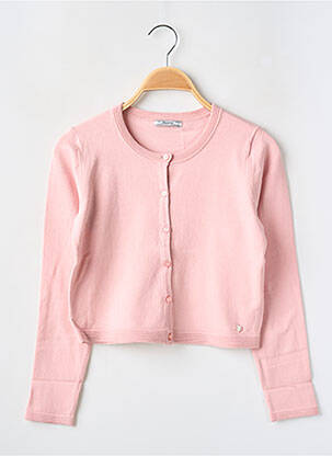 Vestă cu mâneci lungi roz MAYORAL fată