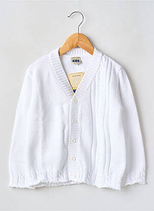 Vestă cu mâneci lungi alb NOMAD KIDS BY TPKA băiat