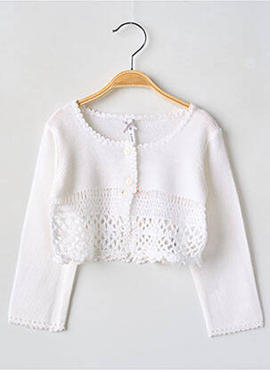 Vestă cu mâneci lungi bej MAYORAL fată