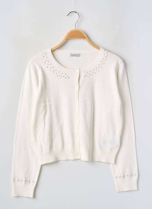 Vestă cu mâneci lungi bej MAYORAL fată