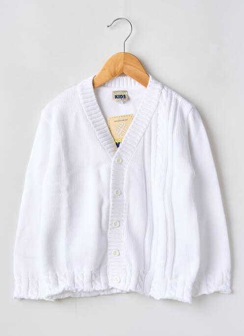 Vestă cu mâneci lungi alb NOMAD KIDS BY TPKA băiat