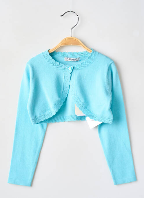 Vestă cu mâneci lungi albastru MAYORAL fată