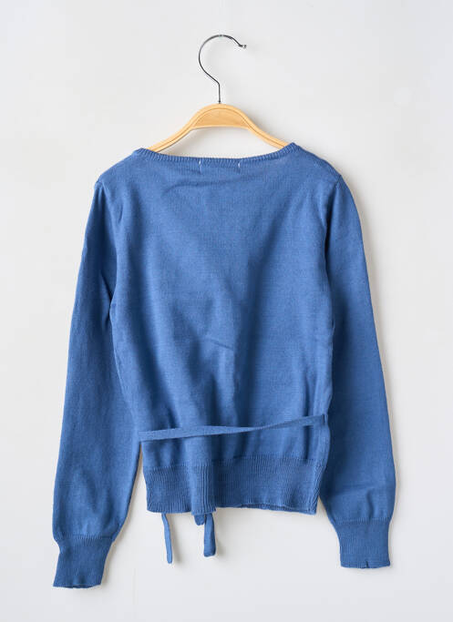 Vestă cu mâneci lungi albastru CKS fată