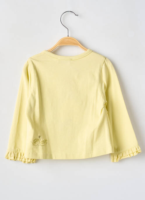 Vestă cu mâneci lungi galben POMME FRAMBOISE fată