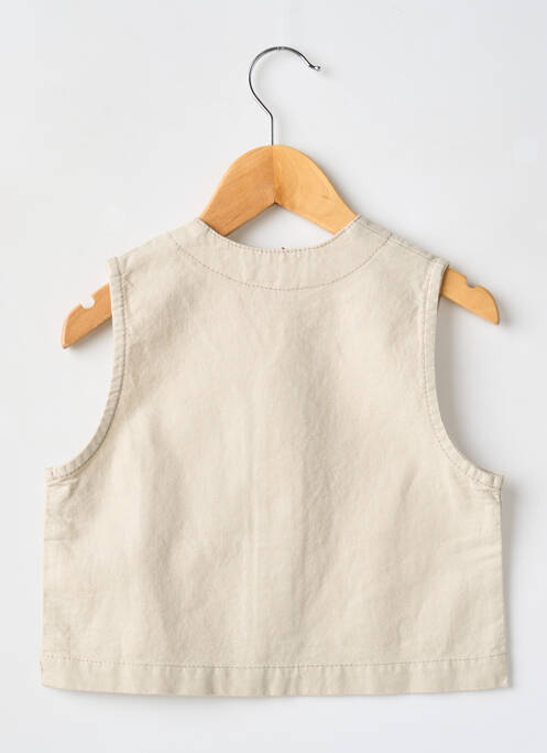 Vestă fără mâneci bej BERLINGOT băiat