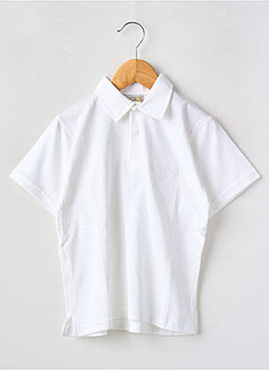 Polo alb BFD CREATION băiat