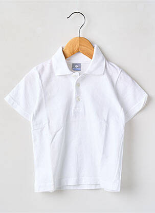 Polo alb NEUTRO băiat