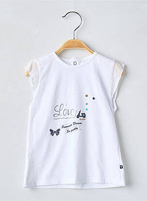 Tricou alb BERLINGOT fată