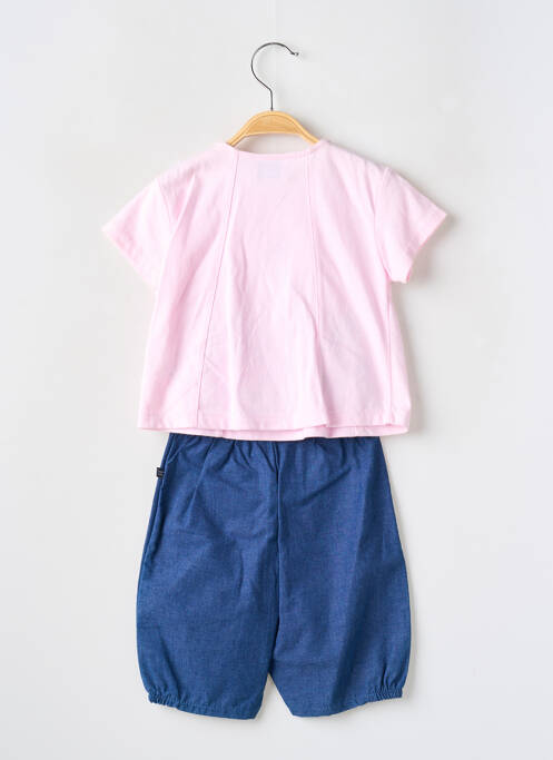 Set sportiv roz LAPIN BLEU fată