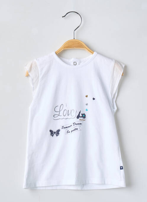 Tricou alb BERLINGOT fată