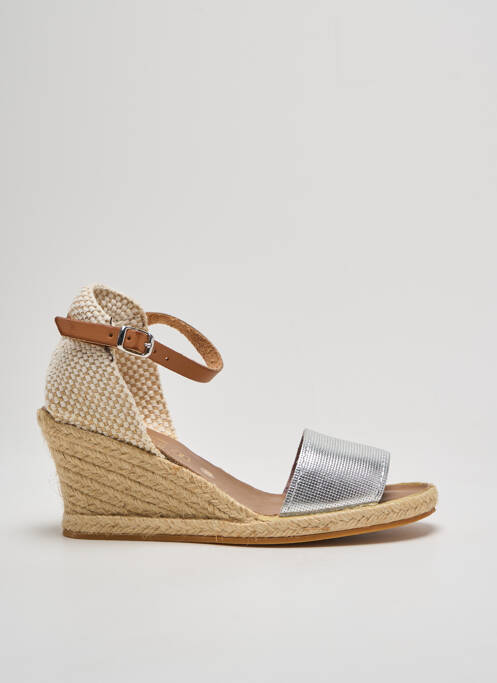 Espadrile argintiu LA VAGUE femeie