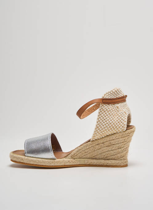 Espadrile argintiu LA VAGUE femeie