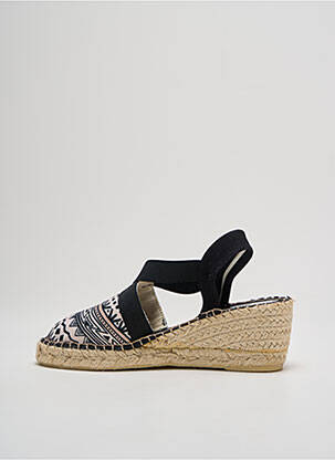 Espadrile vârf rotund toc de 4 la 6 cm bej ELUE PAR NOUS femeie