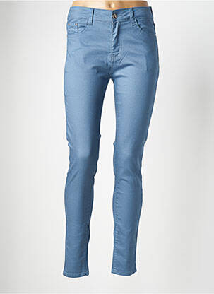 Blugi skinny talie înaltă talie înaltă albastru BS JEANS femeie