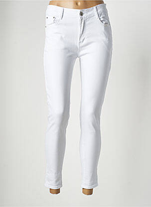 Blugi skinny alb BS JEANS femeie