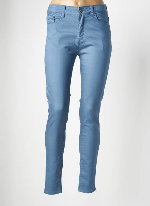 Blugi skinny albastru BS JEANS femeie