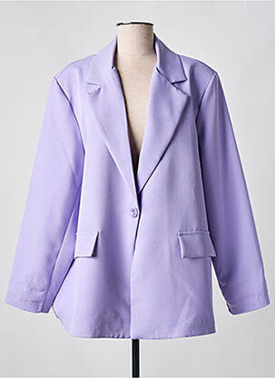 Sacou buzunare false violet NEW COLLECTION femeie