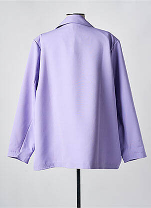 Sacou buzunare false violet NEW COLLECTION femeie