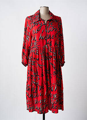 Rochie midi roșu JEAN MARC PHILIPPE femeie