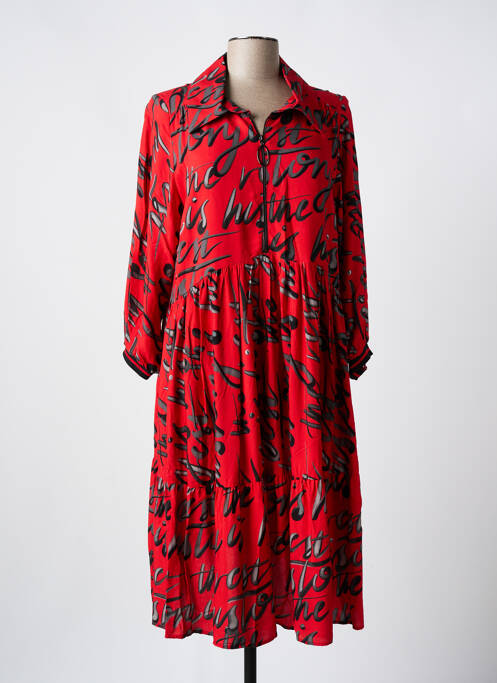 Rochie midi roșu JEAN MARC PHILIPPE femeie