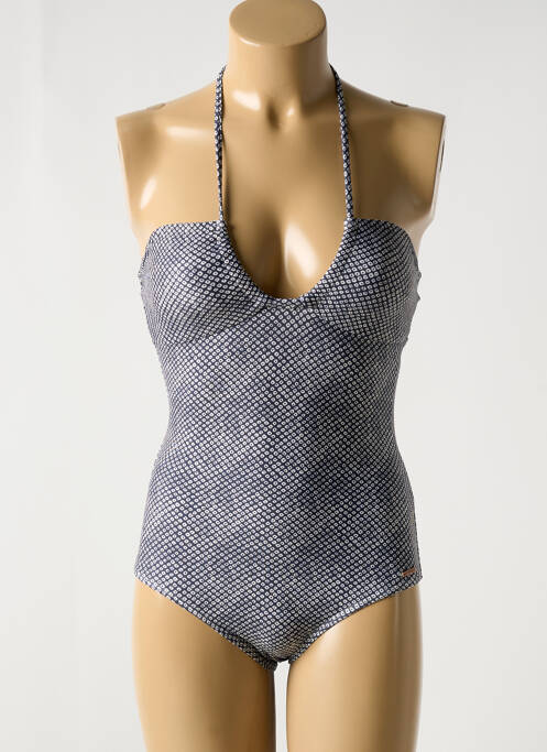 Costum de baie dintr-o singură piesă gri PROTEST femeie