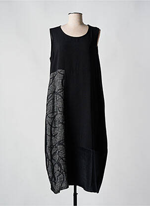 Rochie midi fără mâneci fără mâneci negru G!OZE femeie