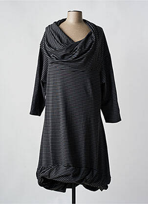 Rochie midi mâneci lungi mâneci lungi gri BORIS INDUSTRIES femeie