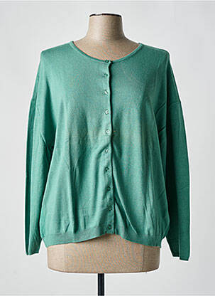 Vestă cu mâneci lungi verde MASAI femeie